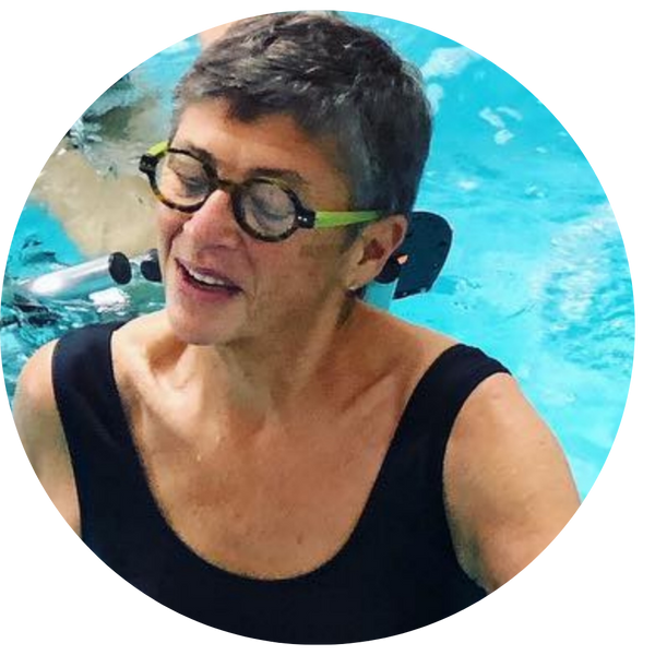 Woman with Osteoarthritis working out in the pool